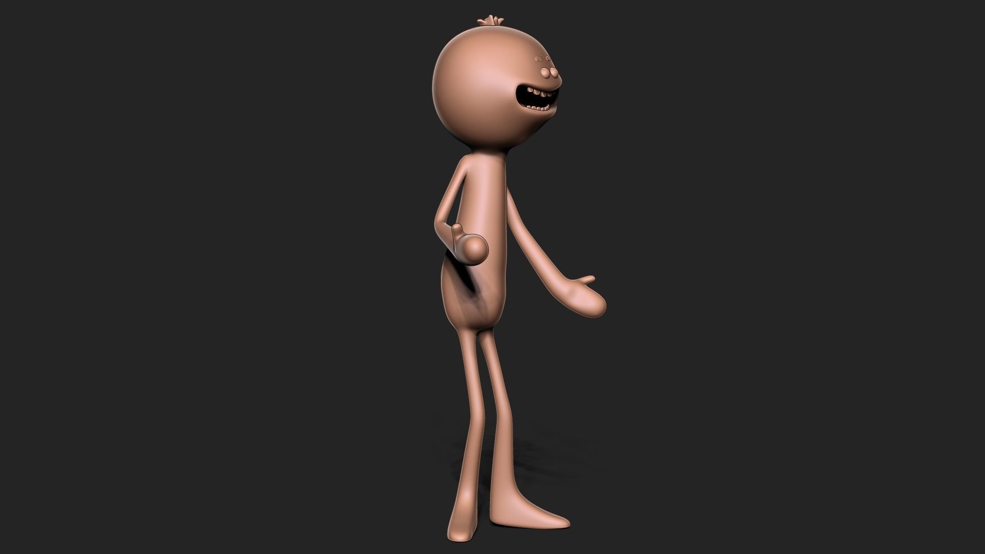 Mr Meeseeks 3D model 3D printable | CGTrader