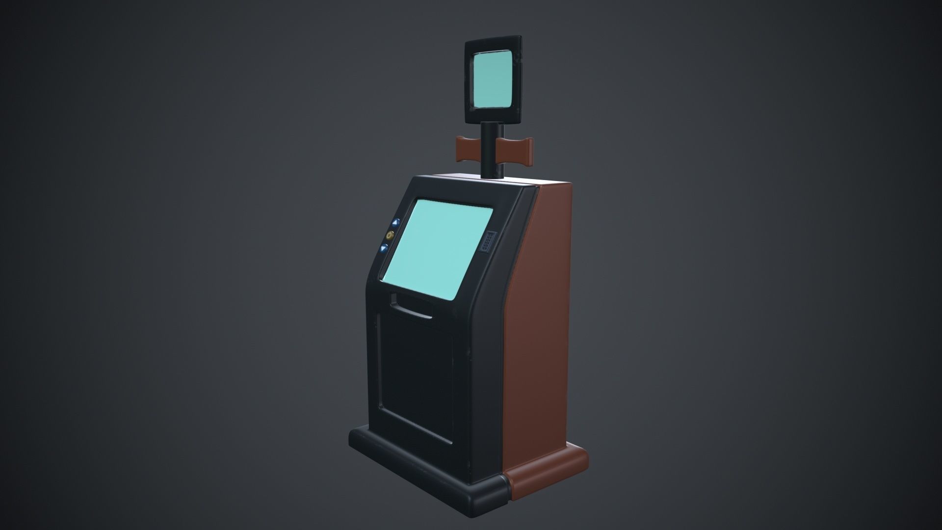 ATM and cash machine 3D model CGTrader