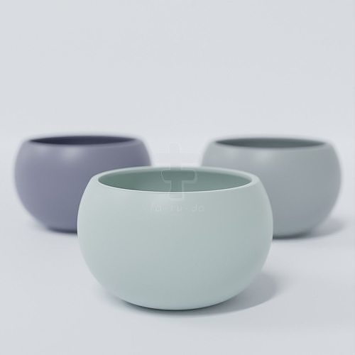 Round cactus pot size 12mm PP001 3D model 3D printable CGTrader