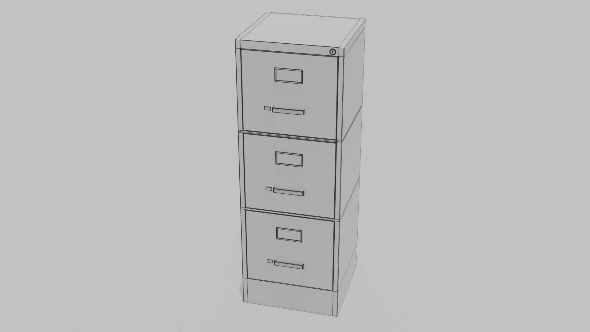 Tall Filing 3D model CGTrader