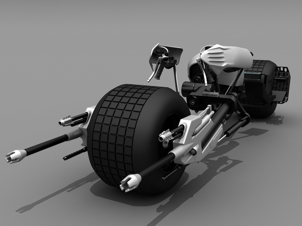 Batpod 3D model | CGTrader