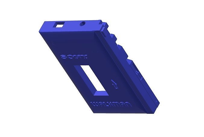Sony Walkman Phone Case 3D Model 3D Printable CGTrader