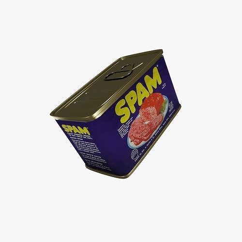 Can Of Spam Free 3D Model CGTrader Can Of Spam 3d Model Blend