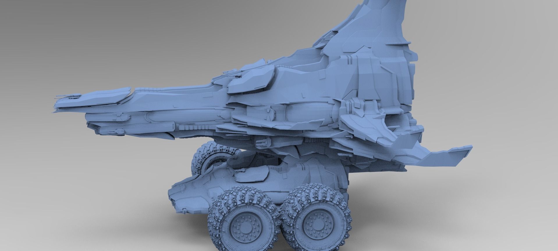 Space Roamer Mining laser craft 3D model CGTrader