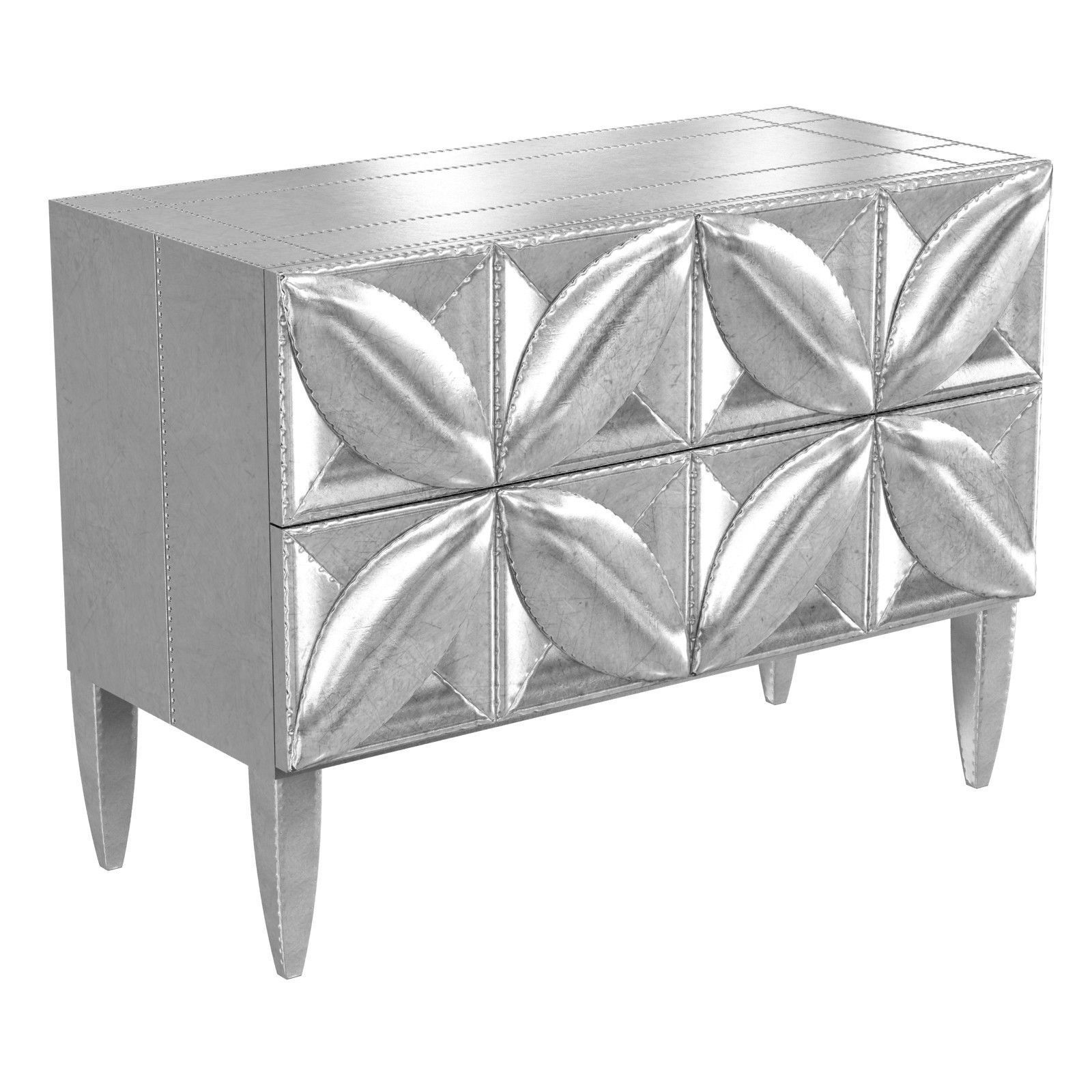 Dahlia Metal Nightstand Bernhardt Interiors 3D model CGTrader
