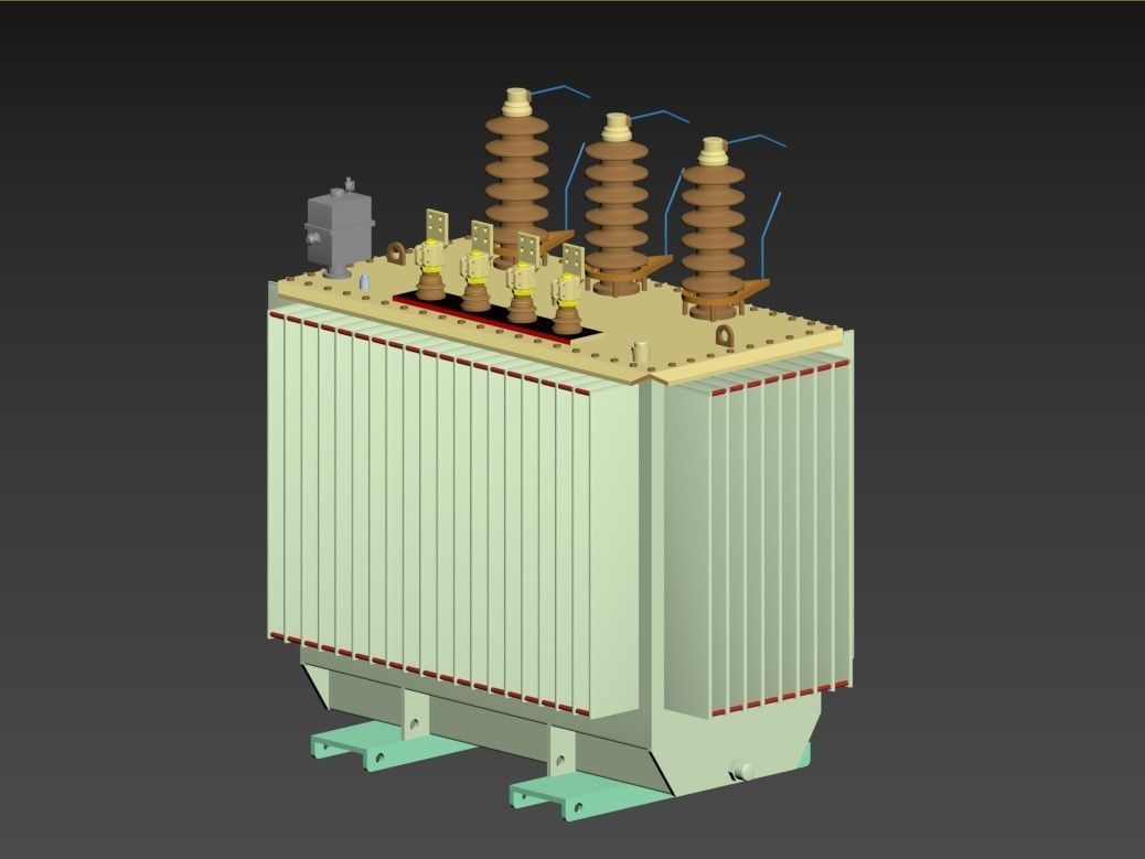Electric transformer models 3D model 3D printable | CGTrader