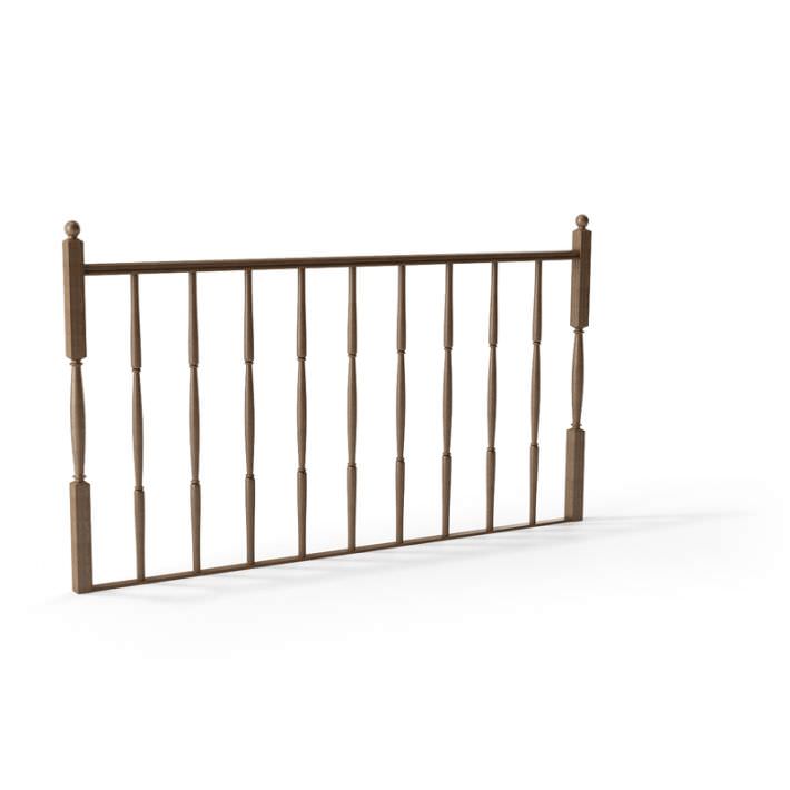 Classic Wooden Railing
