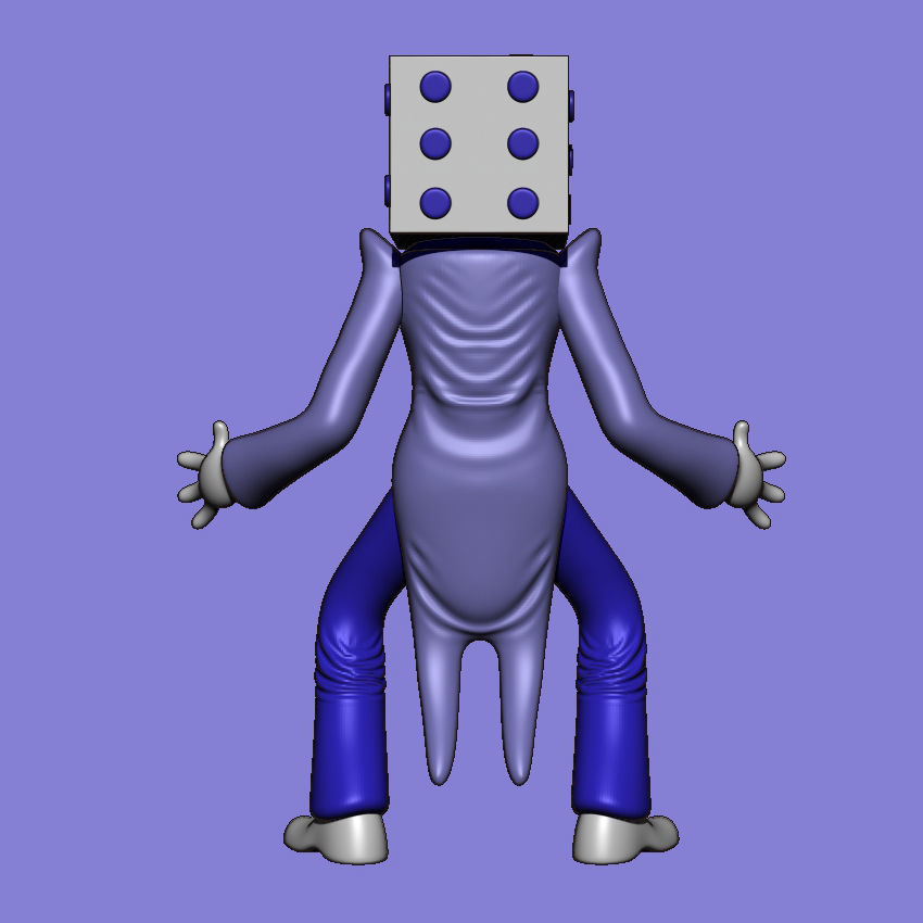 King Dice 3D model 3D printable CGTrader