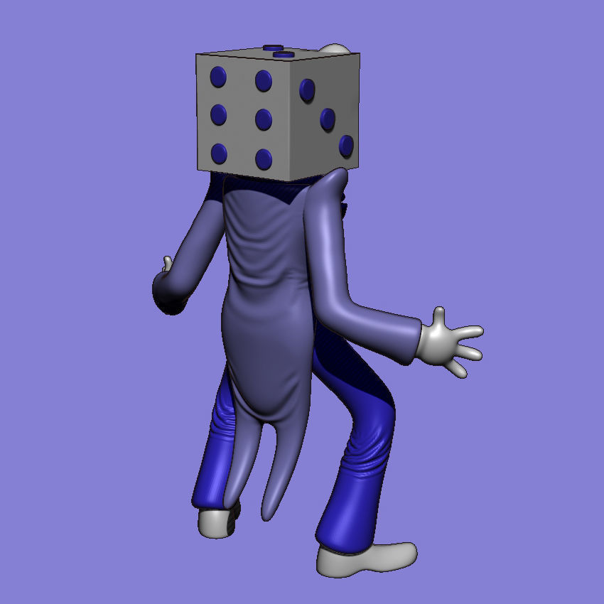 King Dice 3D model 3D printable CGTrader