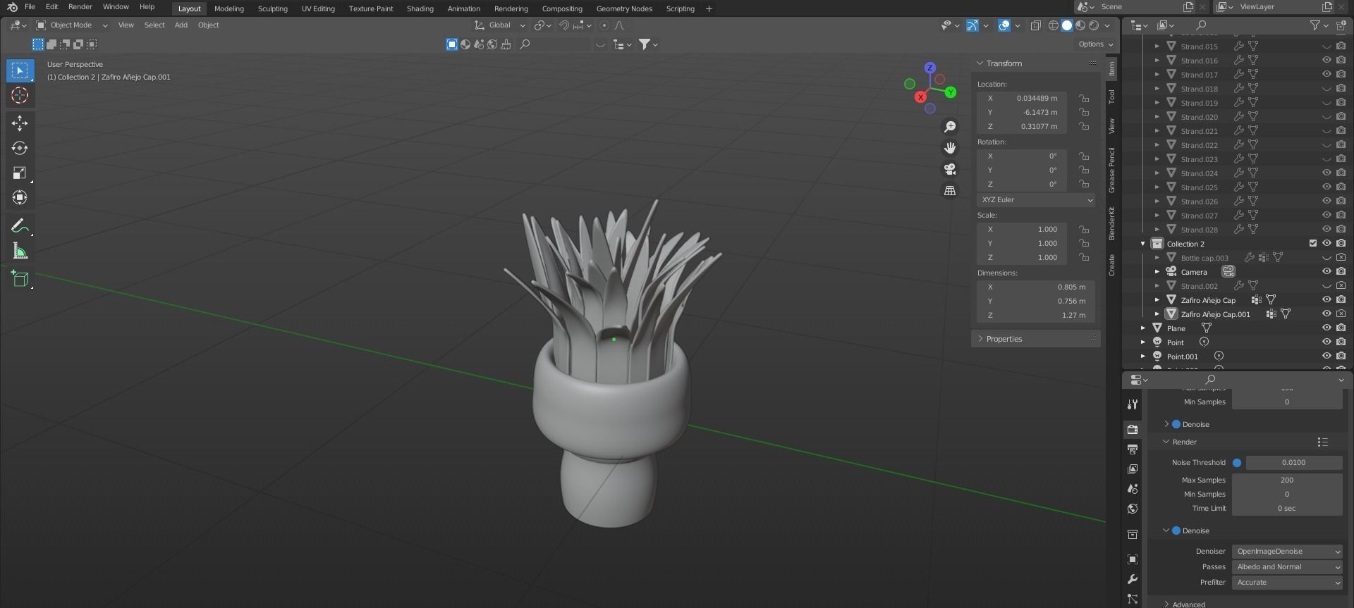 Better Call Saul Zafiro anejo free 3D model CGTrader