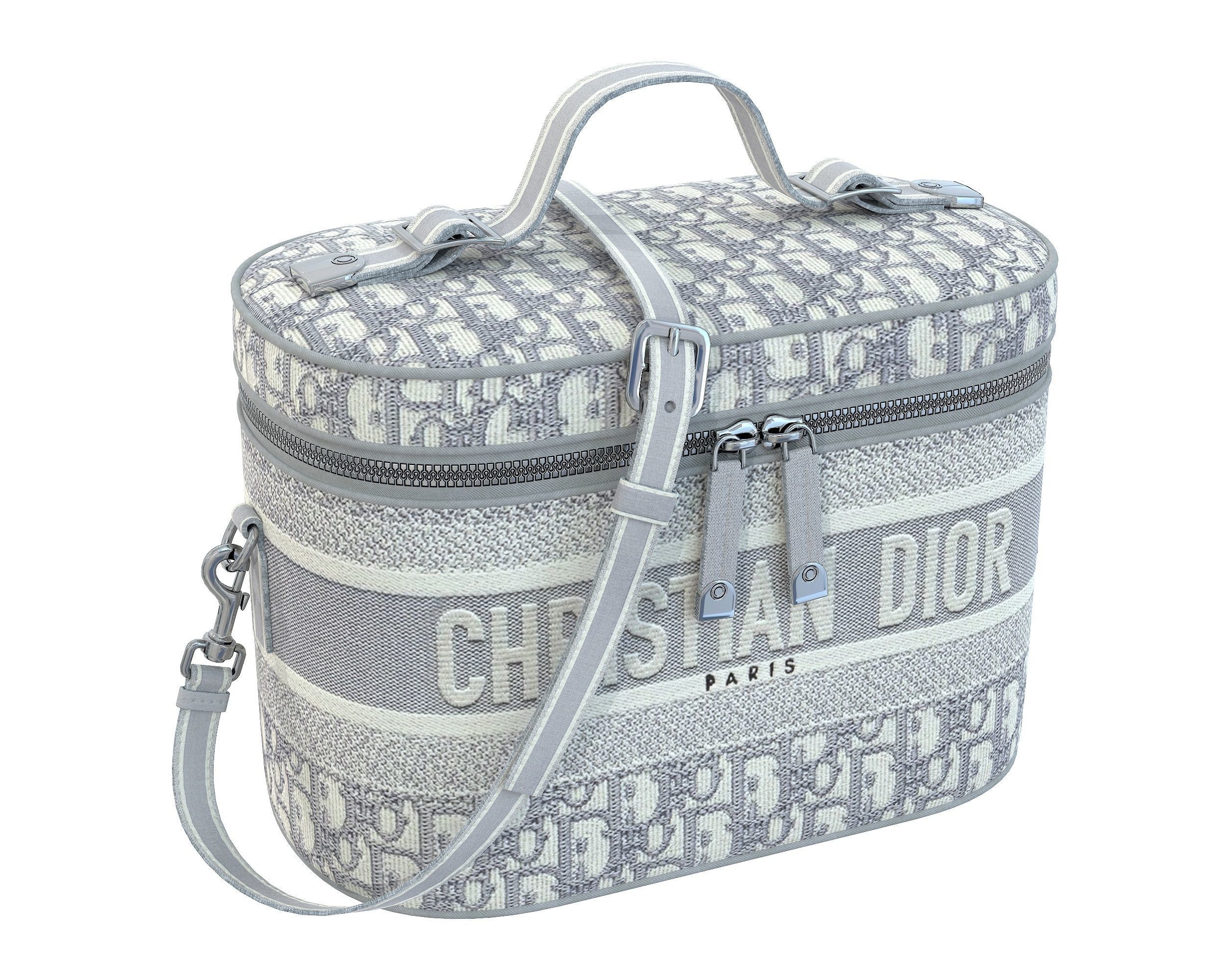 Dior DiorTravel Vanity Case Bag 3D Model Collection CGTrader