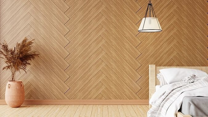 Wall wood V18 for your interior wall wood 3D model | CGTrader