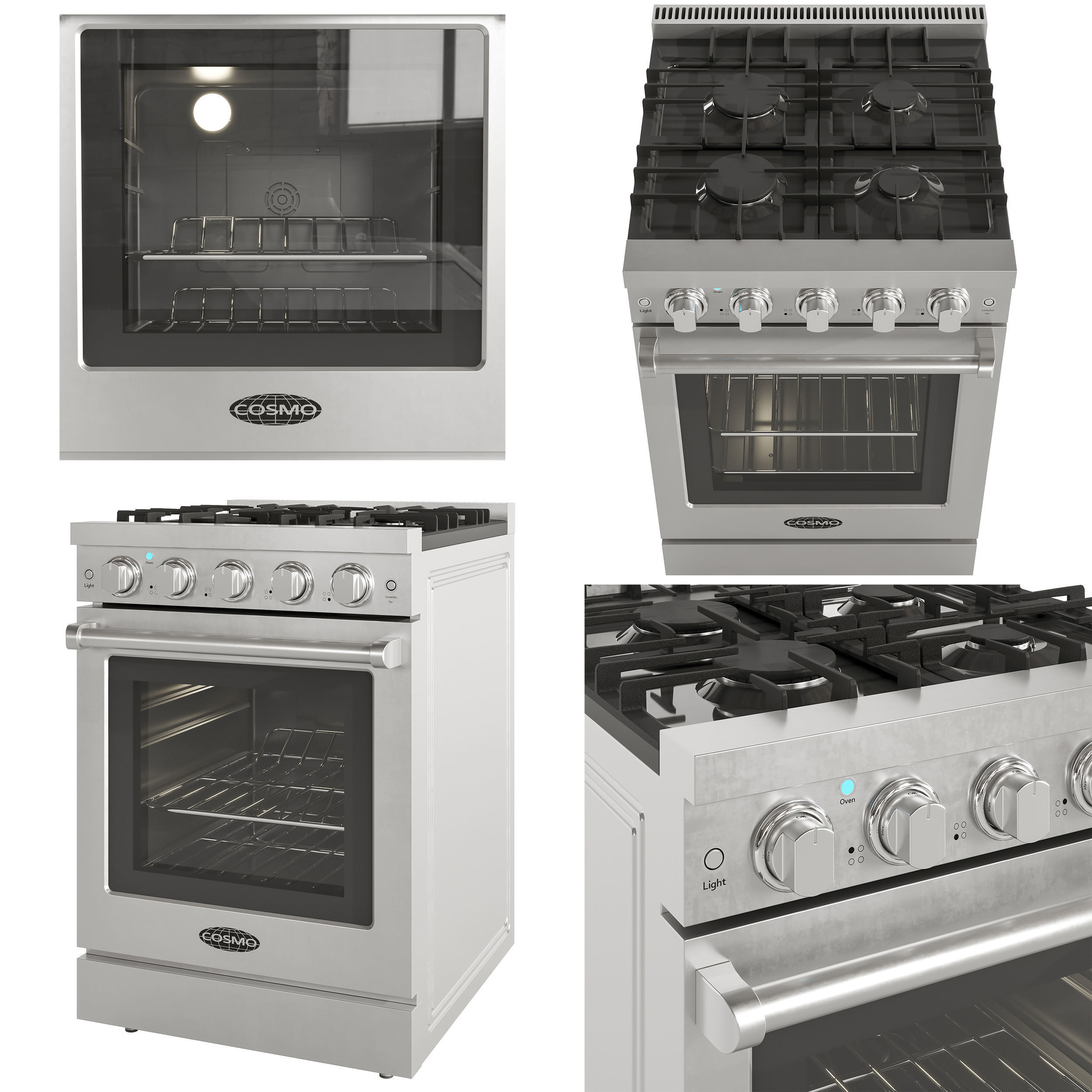 COSMO Appliances set01 3D model CGTrader