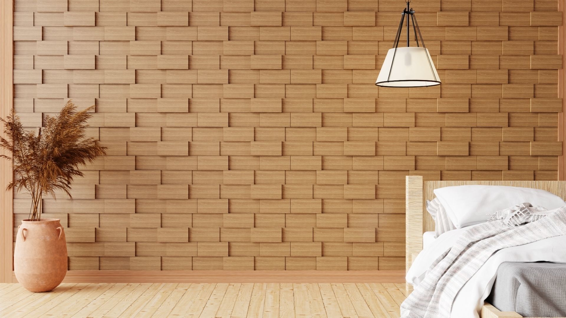 Wall wood V12 for your interior wall wood 3D model | CGTrader
