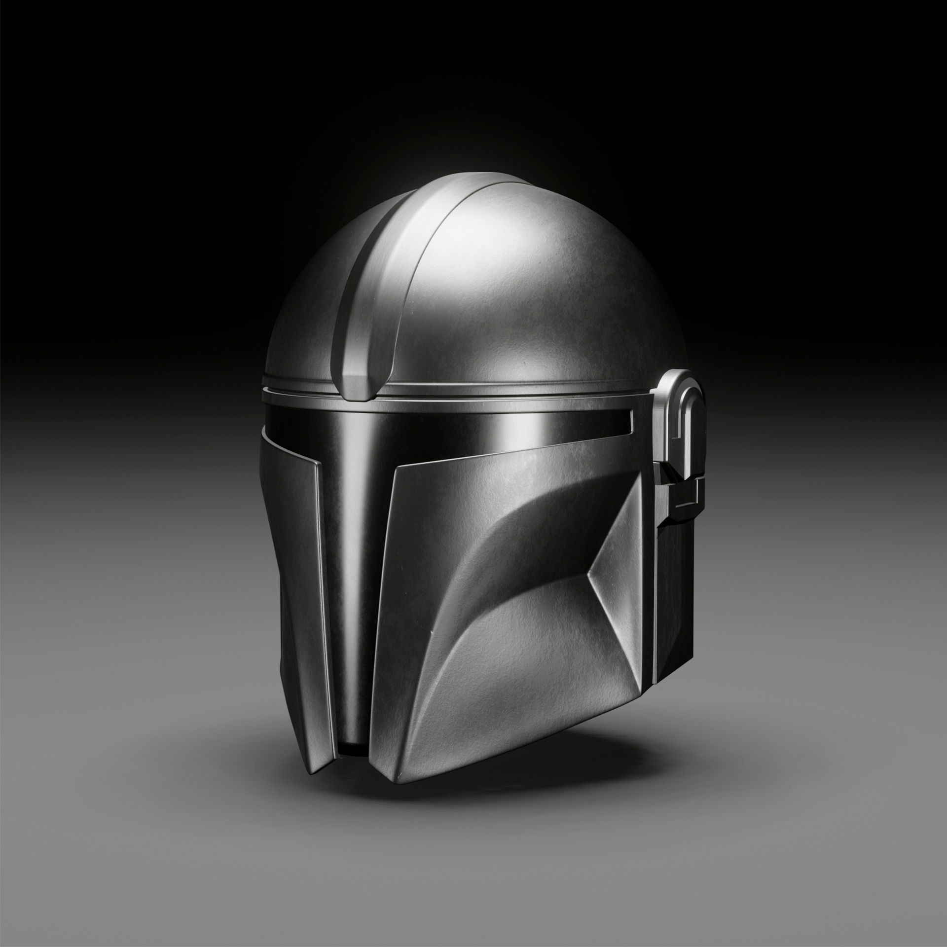 The Mandalorian Helmet 3D model CGTrader