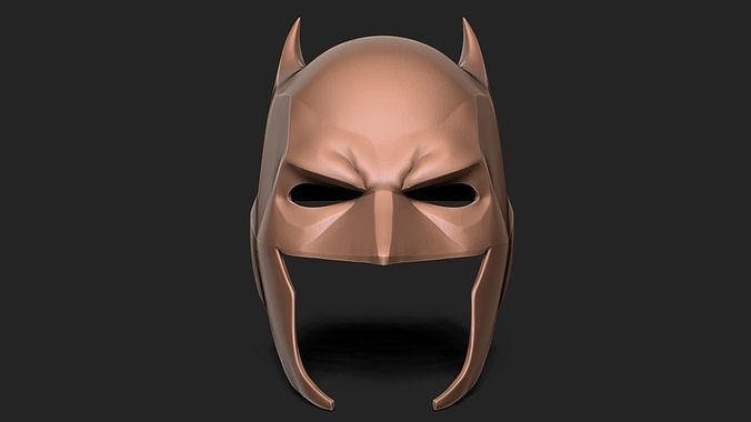 batman mask 3D model 3D printable | CGTrader