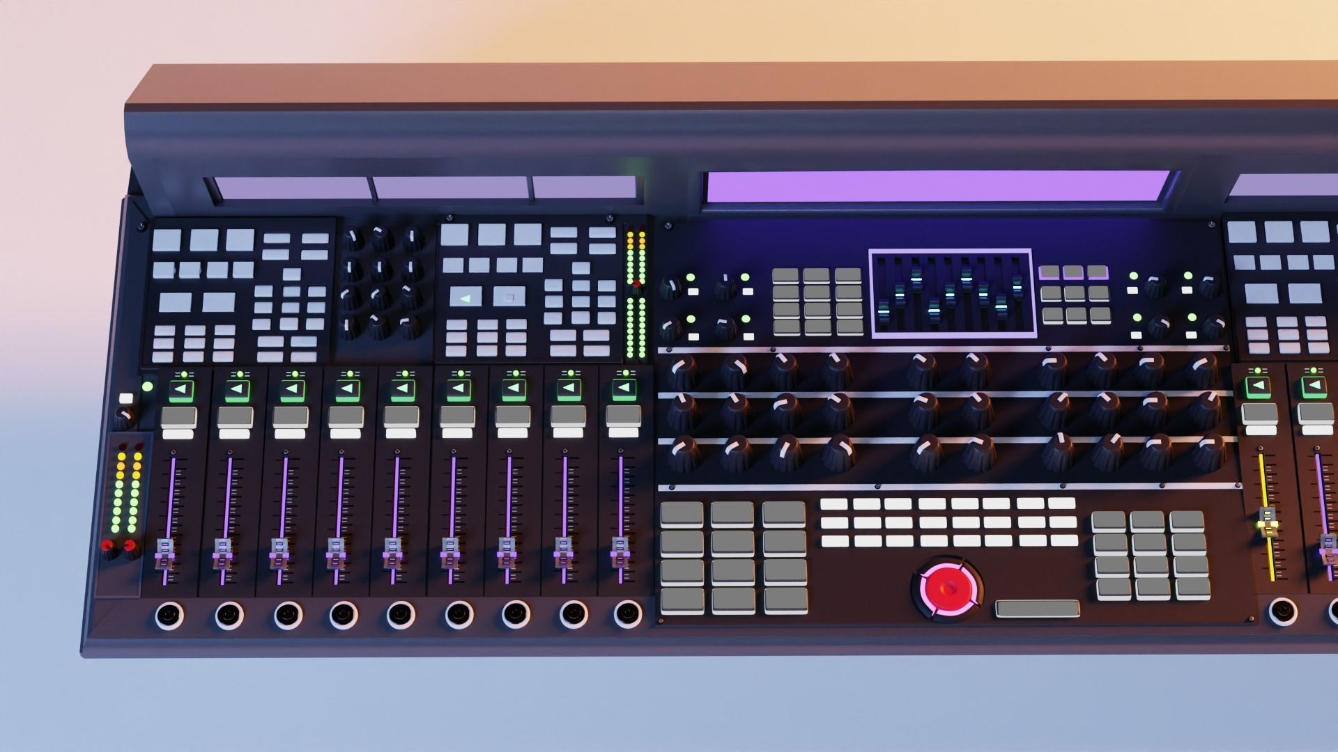 DJ Mixer Table 3D model CGTrader