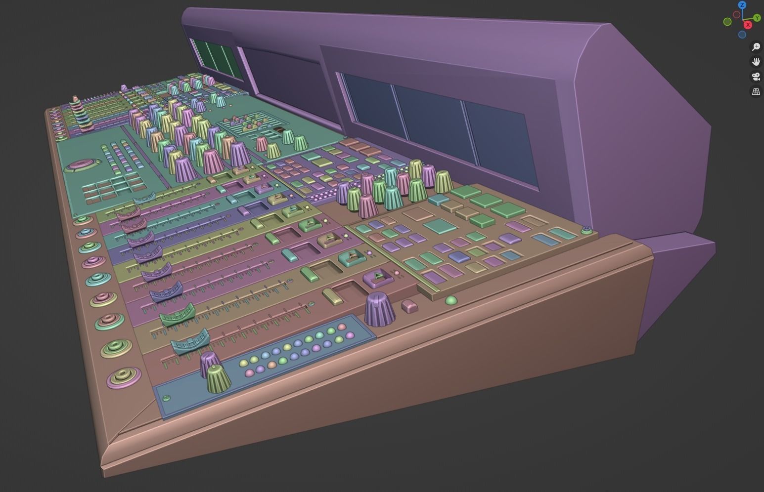 DJ Mixer Table 3D model CGTrader