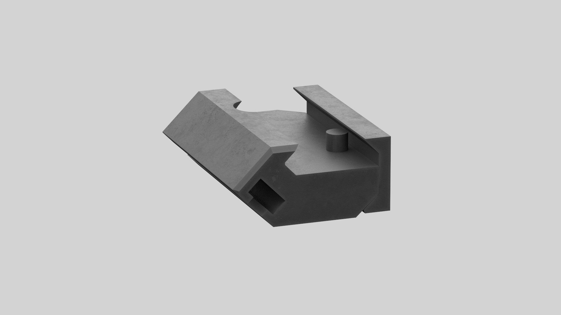 3D model Zenit B25U 45 Degree Offset Zenit Grip Mount VR / AR / low