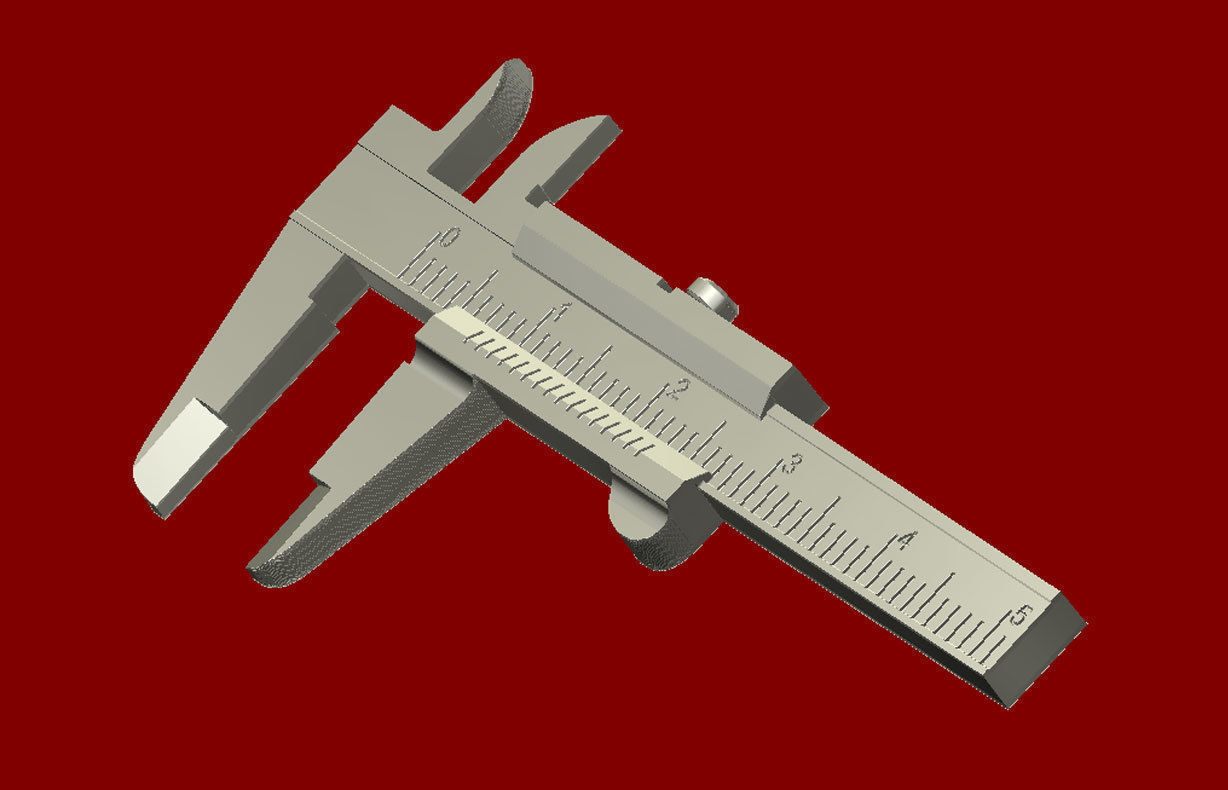 CALIPER Kumpas 3D STL and OBJ 3D model CGTrader