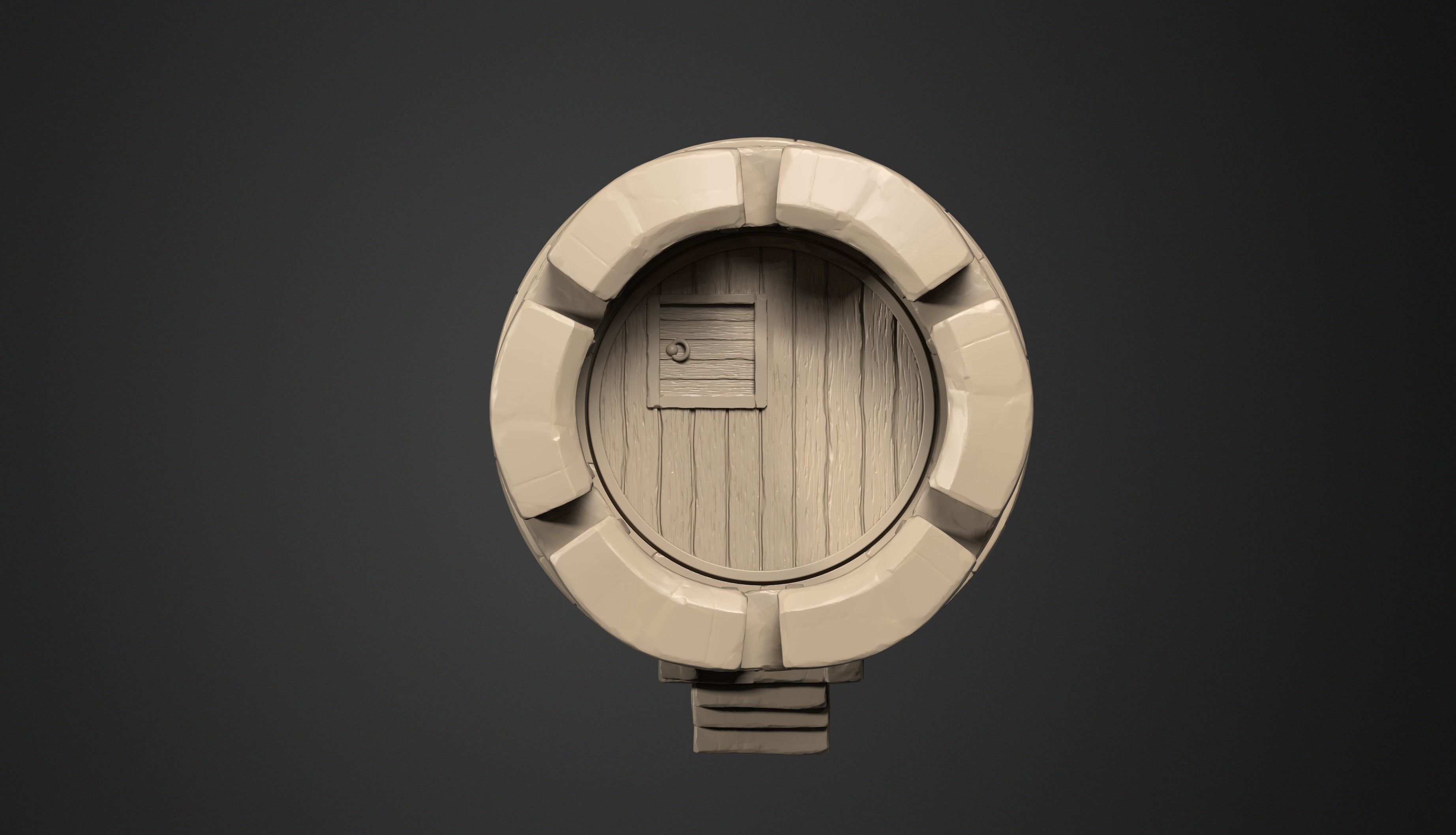 Fantasy defense tower 3D model 3D printable | CGTrader
