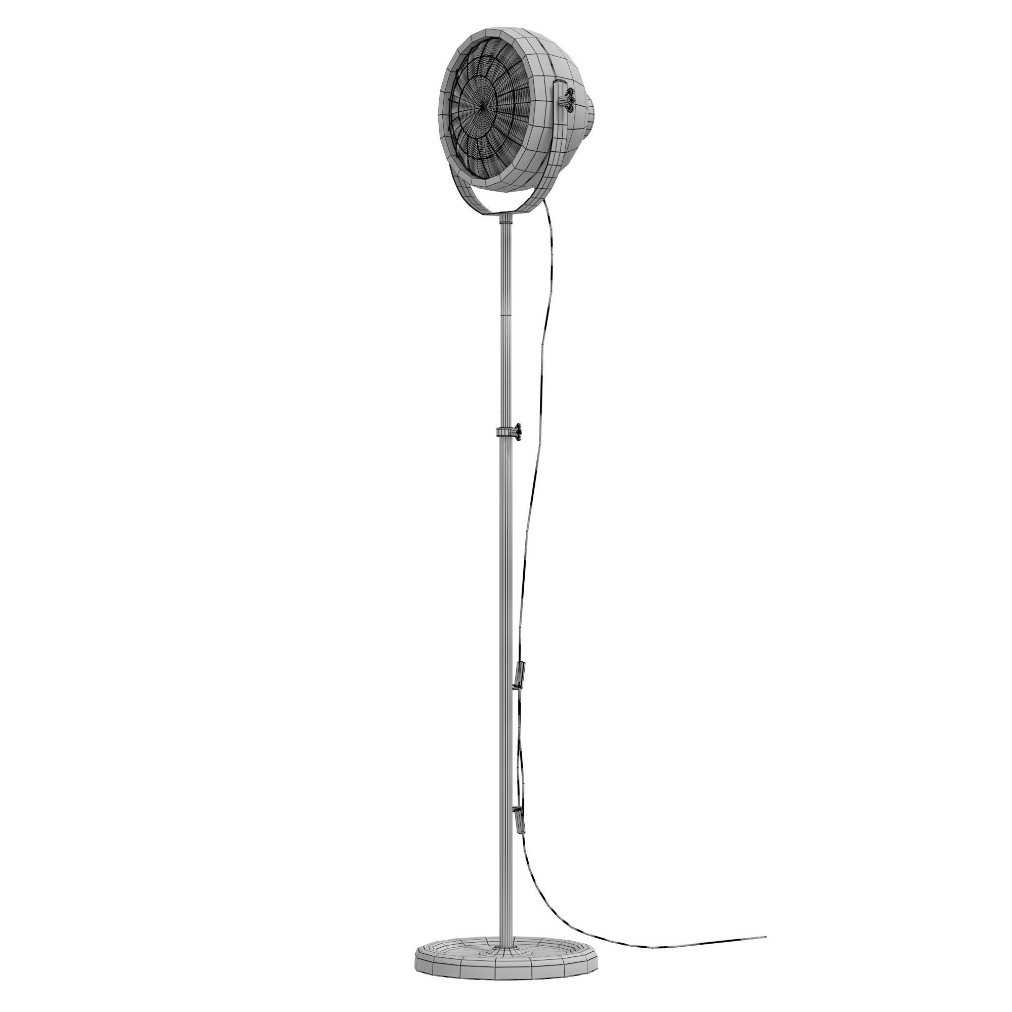 IKEA SVARTNORA Floor lamp 3D model CGTrader