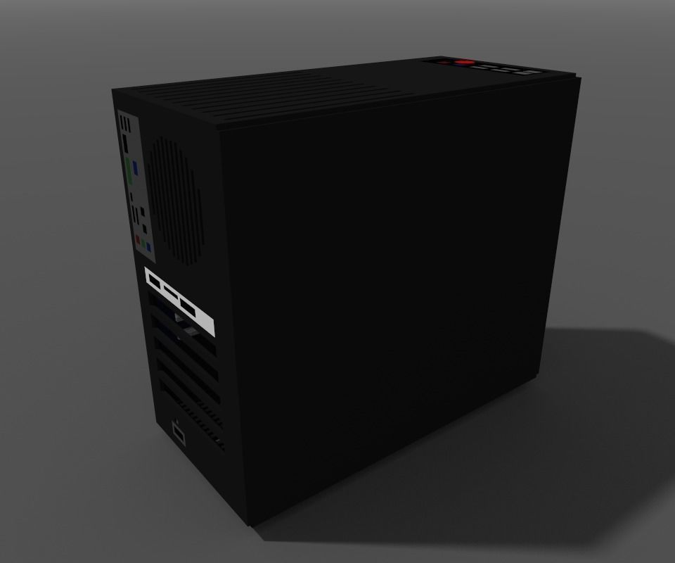 Pixel PC 3D model | CGTrader