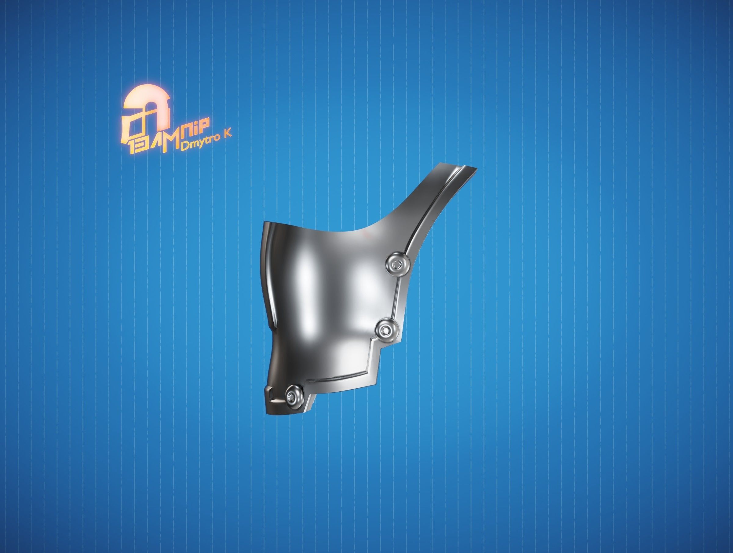 Custom Shoulder Pauldron 3D model 3D printable | CGTrader