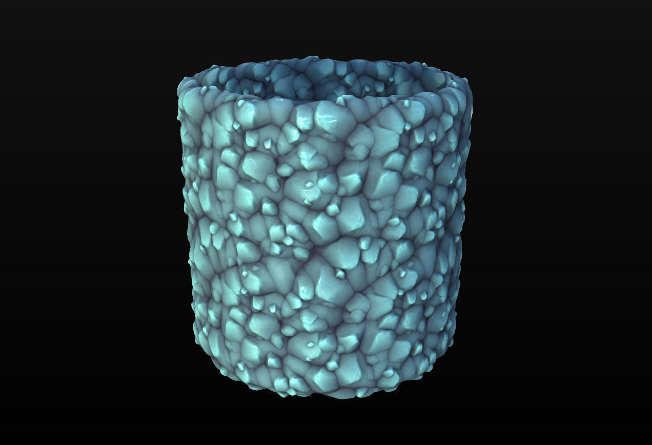 8 Stylized and Seamless Crystals and Rocks PBR Materials - Set 4 ...