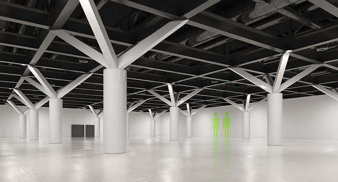 Contemporary Warehouse Gallery 18 3D model | CGTrader