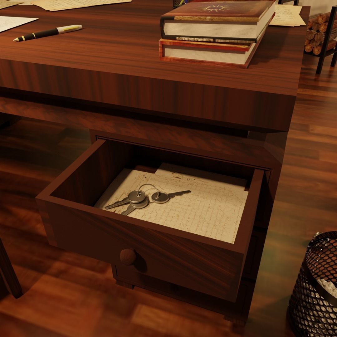 Blender 3D Office 3D model CGTrader