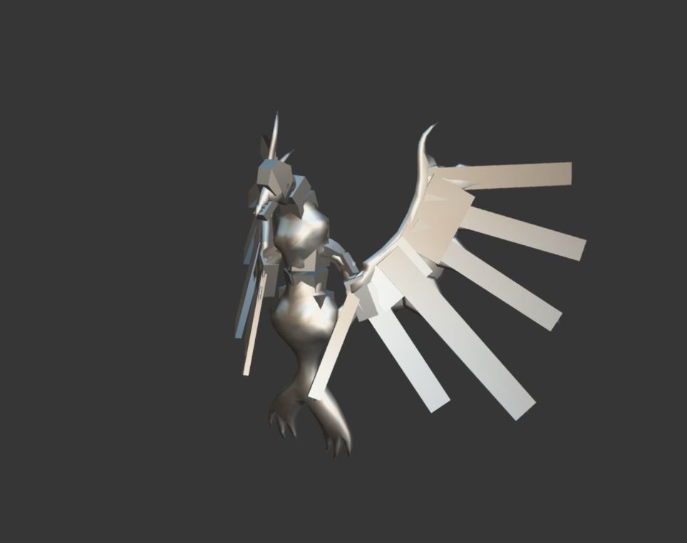 3D model Spirit Alien VR / AR / low-poly | CGTrader