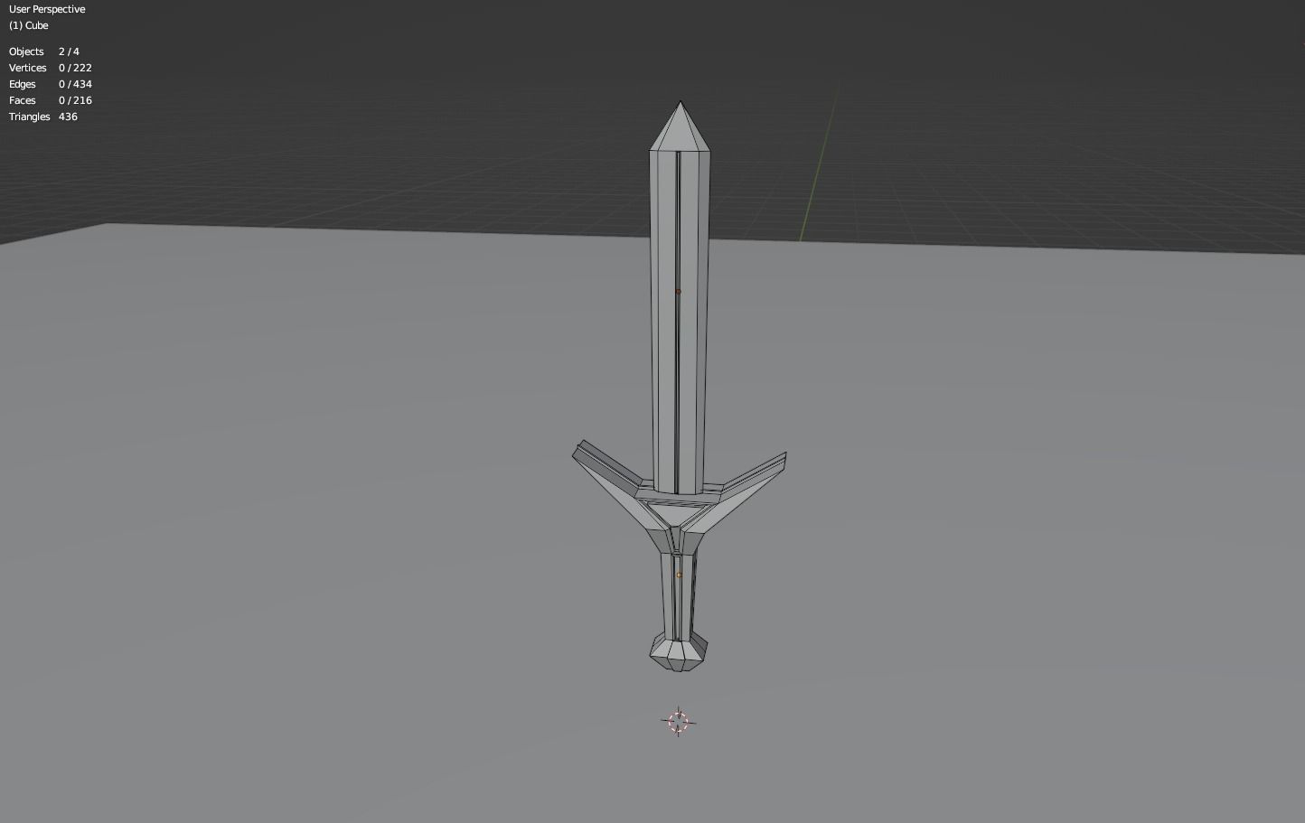 Sci-Fi Sword free VR / AR / low-poly 3D model | CGTrader