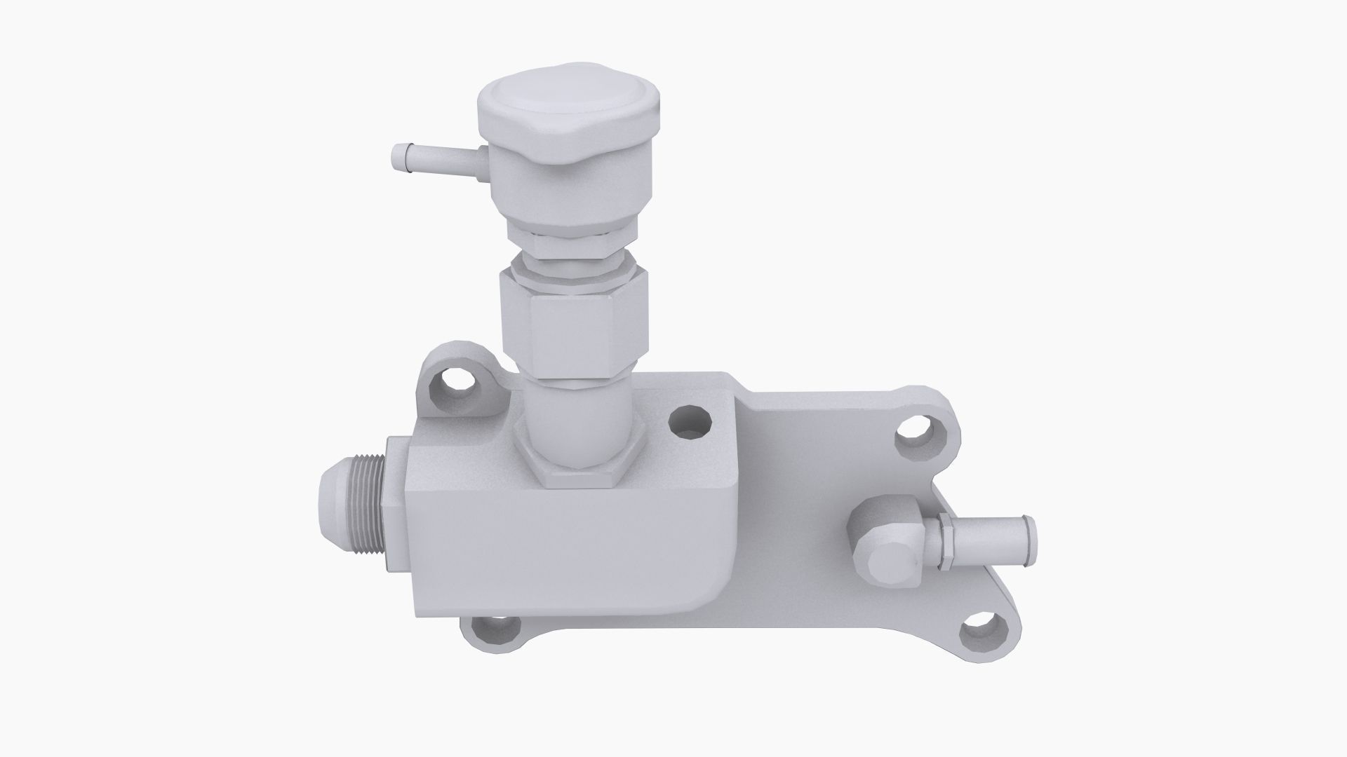 K-TUNED K24/RBC UPPER COOLANT HOUSING (W/ STRAIGHT ELBOW FITTING)