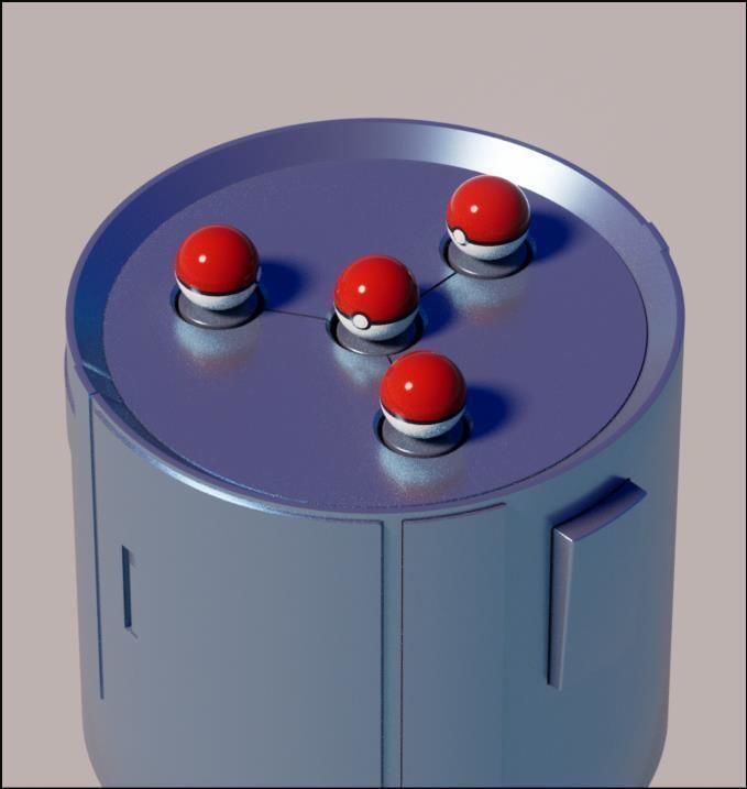 Table Like Pokemon pokemon Fairy table 3D model | CGTrader