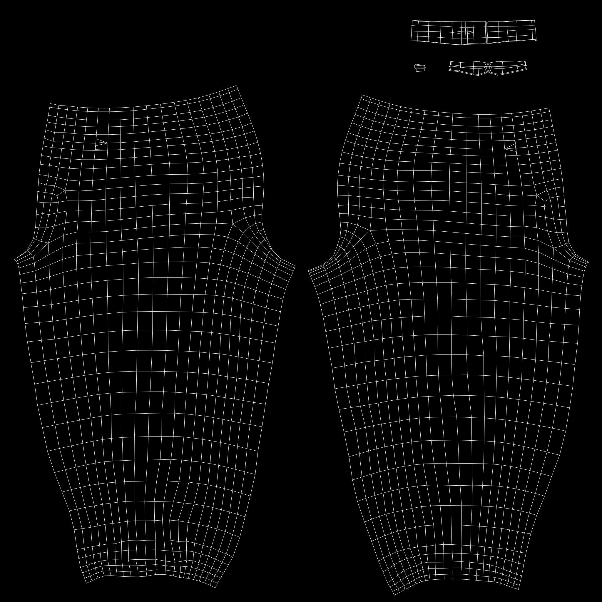 3D model SciFi Suit Jacket Pants Boots Outfit VR / AR / lowpoly