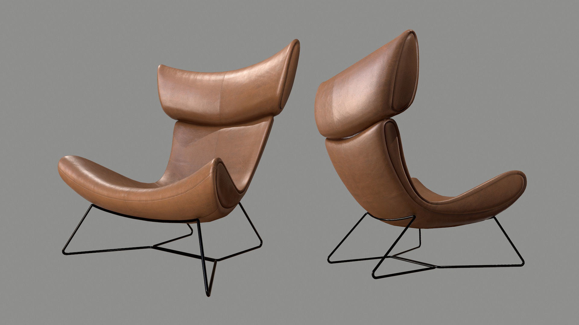 Collection of Armchairs PBR CGTrader