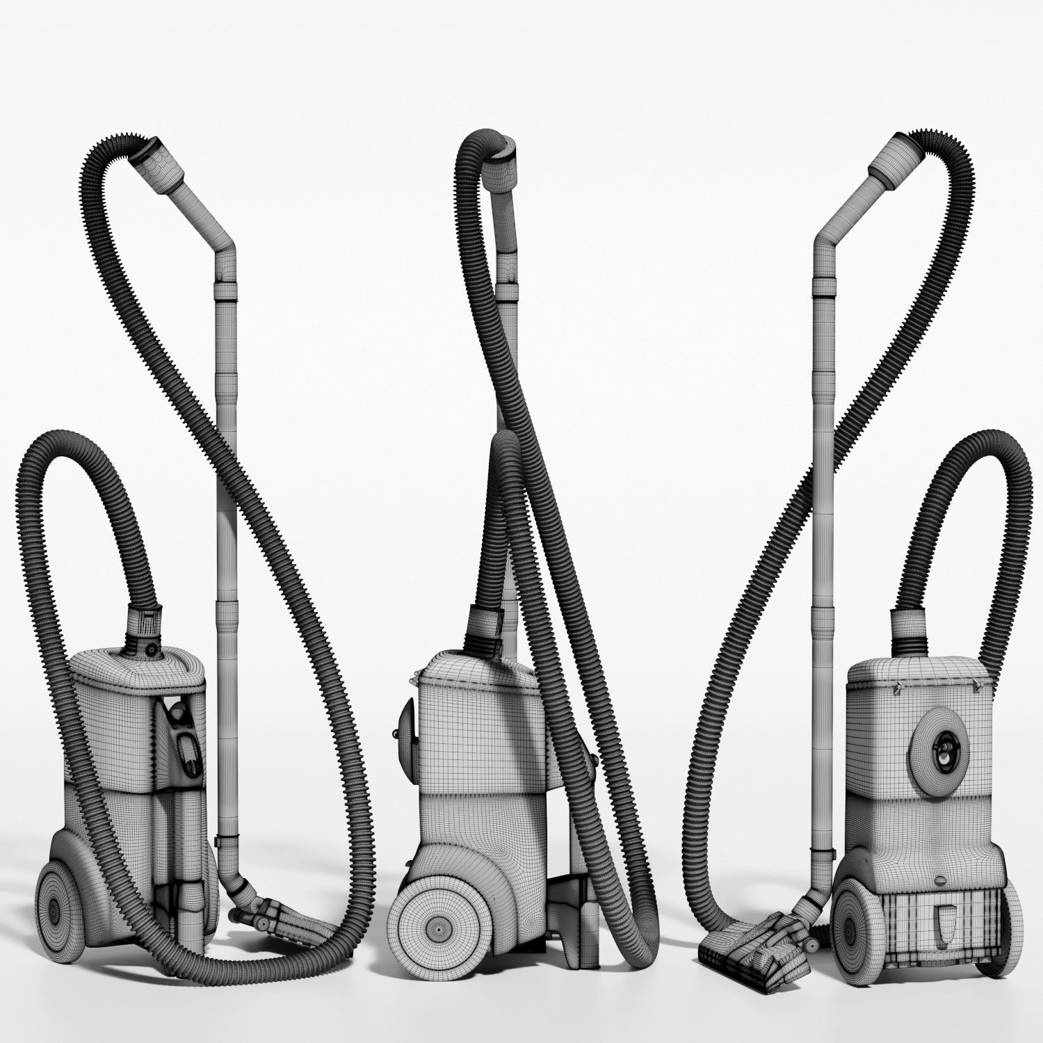 Eureka 3670M Mighty Mite Canister Cleaner Vaccum 3D model CGTrader