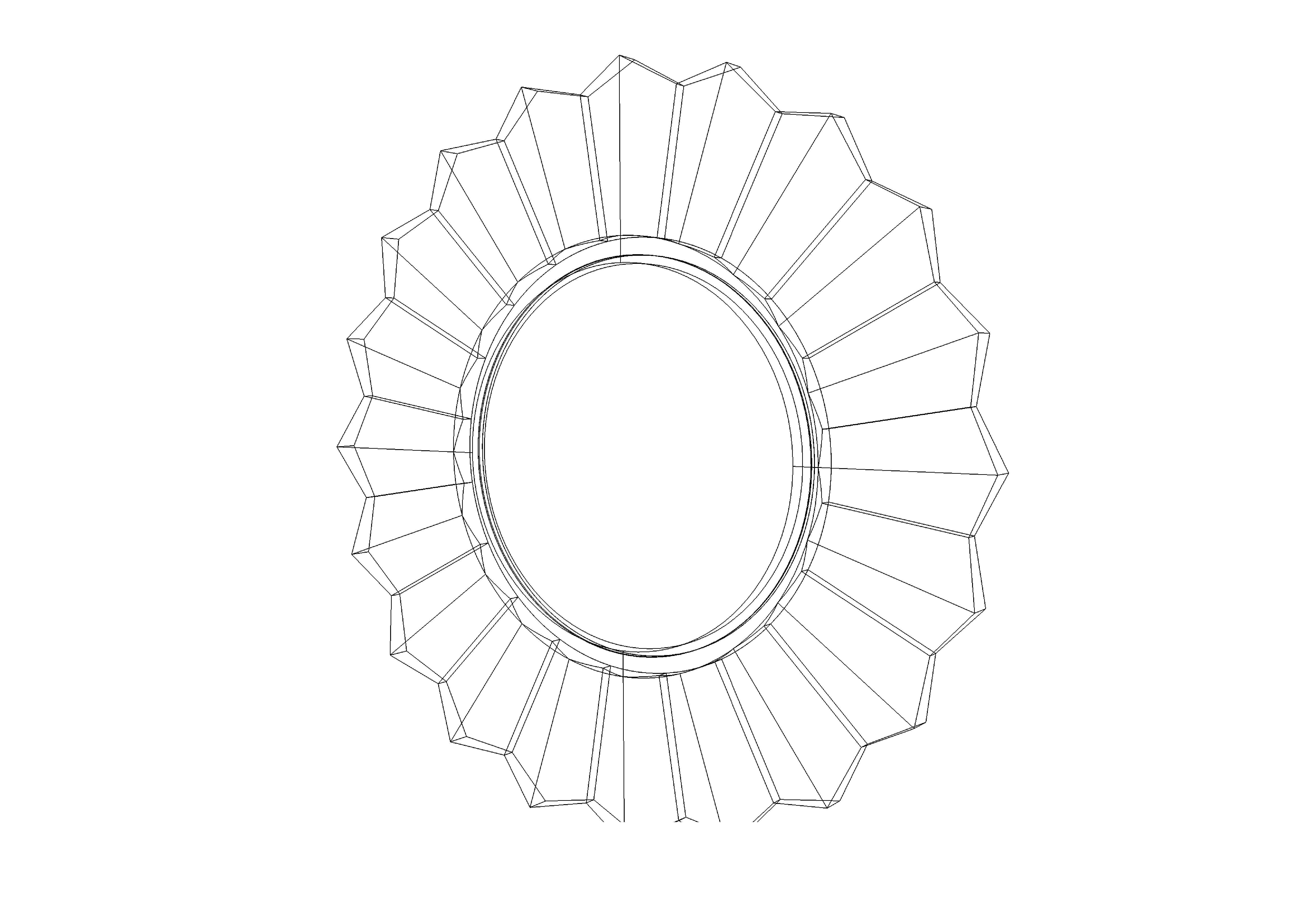 SUNBURST MIRROR 3D model 3D printable CGTrader