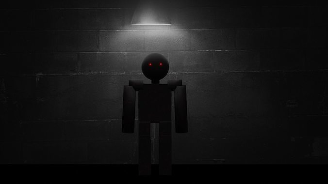 Horror 3d model for creators of roblox modes free 3D model | CGTrader