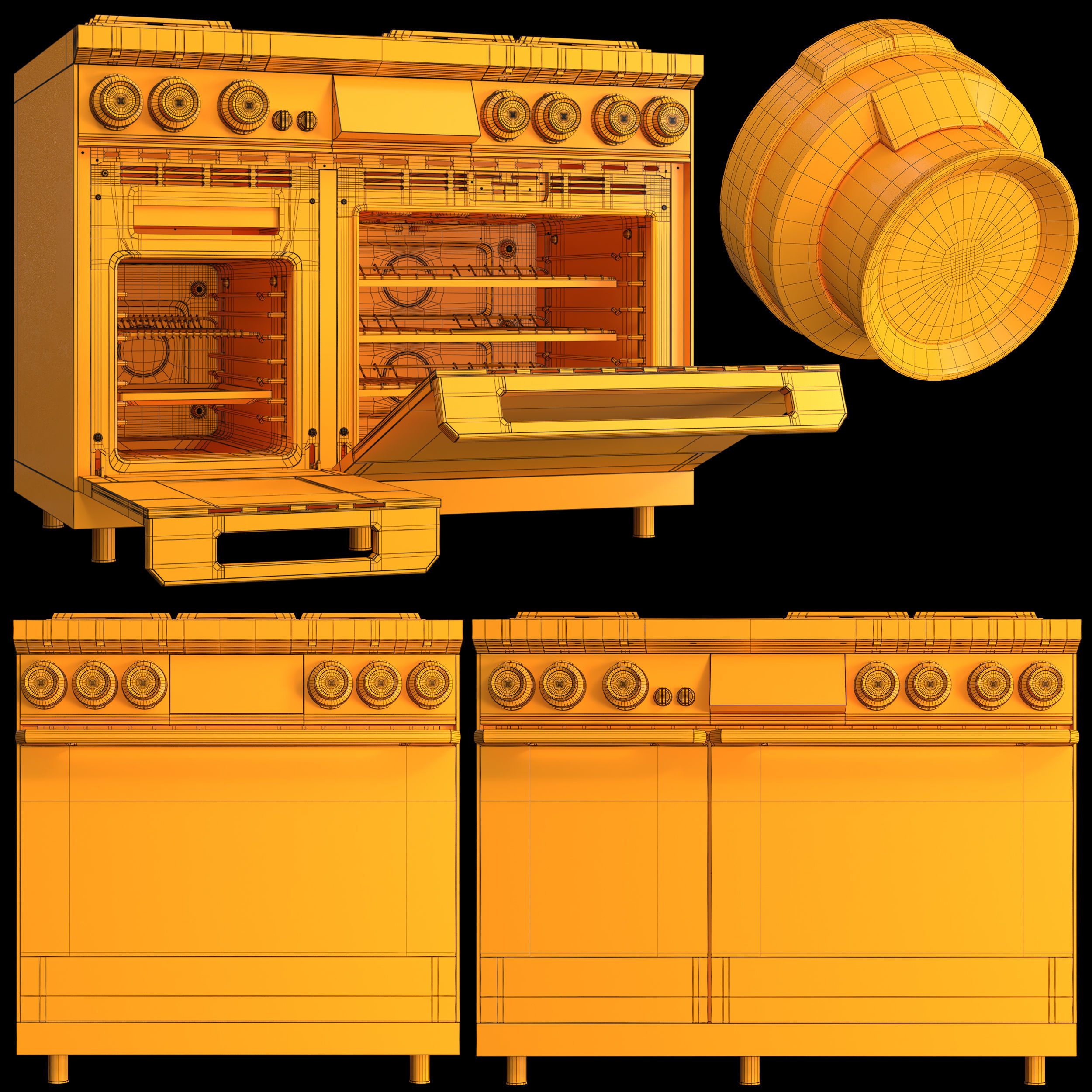 dacor ranges 3D model CGTrader