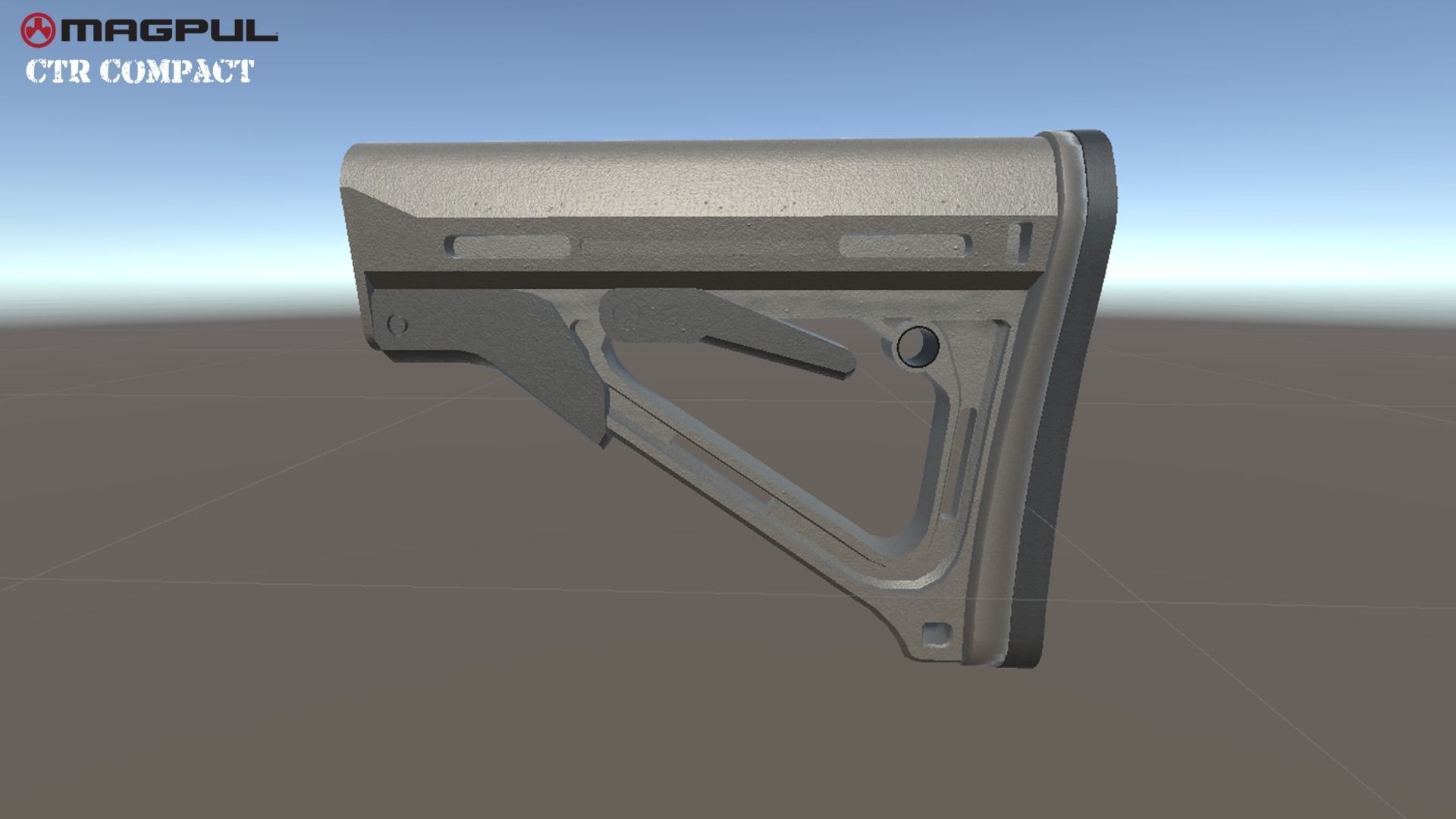 3D model Magpul CTR-Compact VR / AR / low-poly | CGTrader