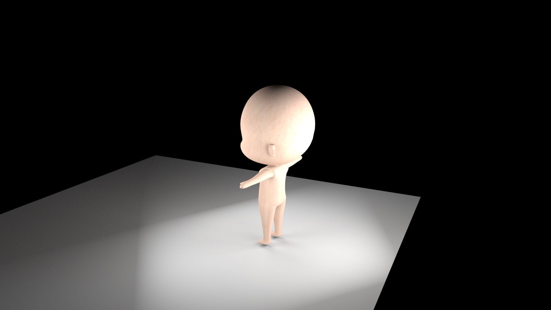 3D model Baby Character Low Poly VR / AR / low-poly | CGTrader