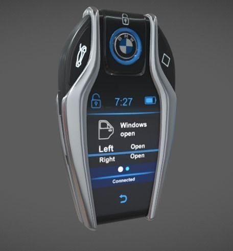 BMW key 3D model | CGTrader