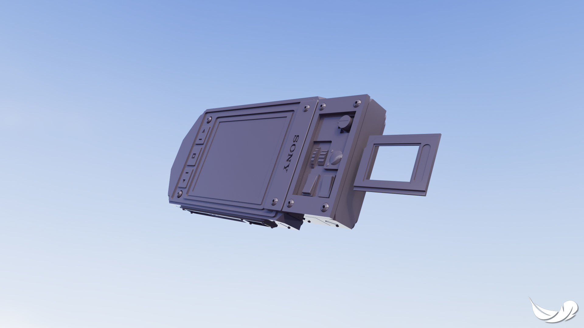 Blade Runner 2049 Polaroid scanner 3D model 3D printable CGTrader