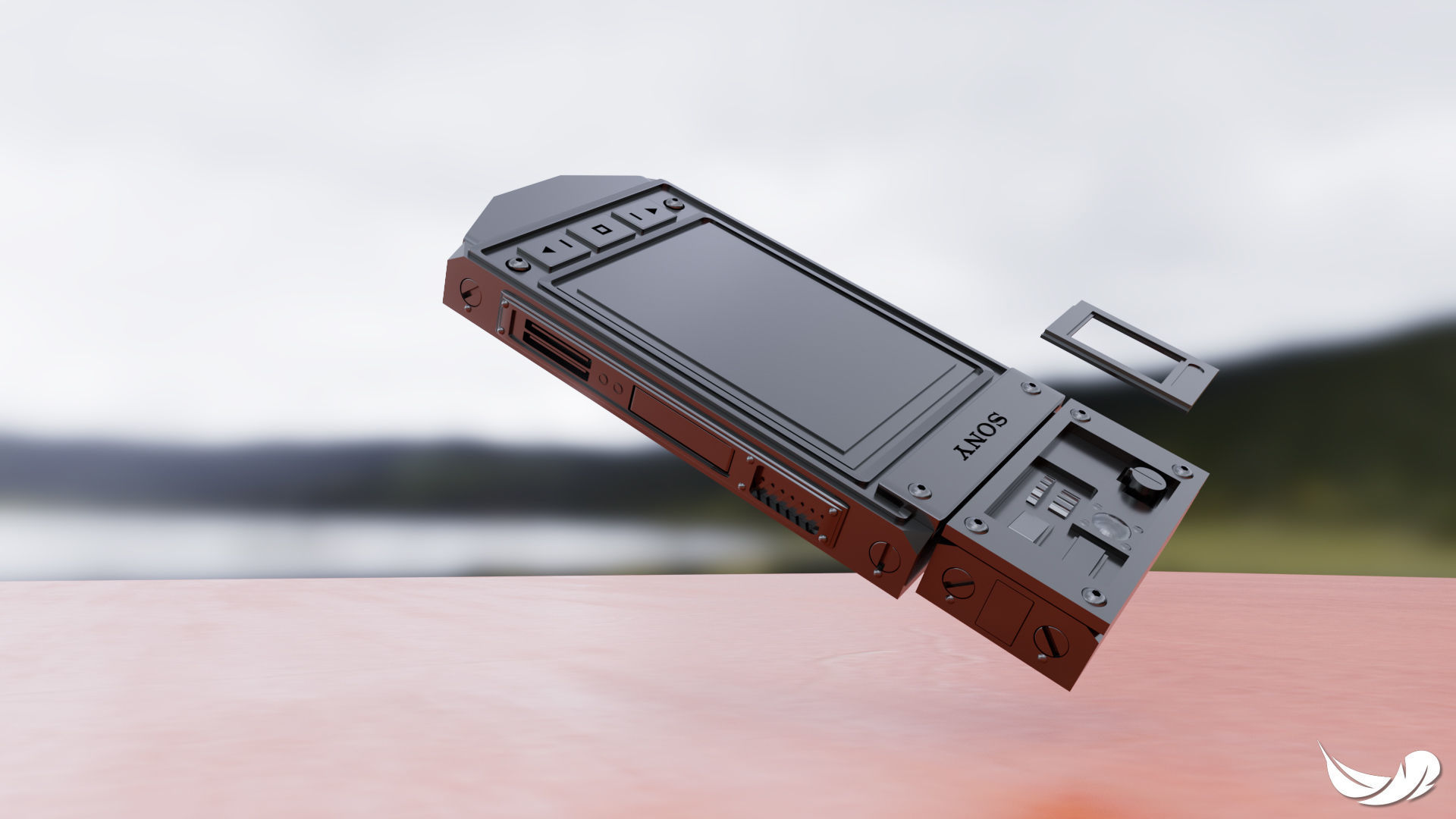 Blade Runner 2049 Polaroid scanner 3D model 3D printable CGTrader