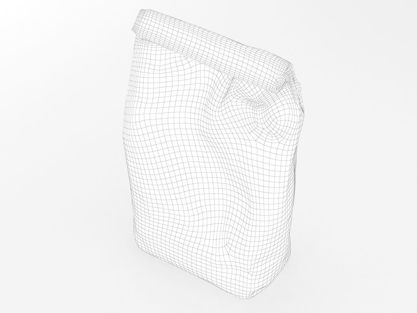 Bag of Flour 002 3D model CGTrader