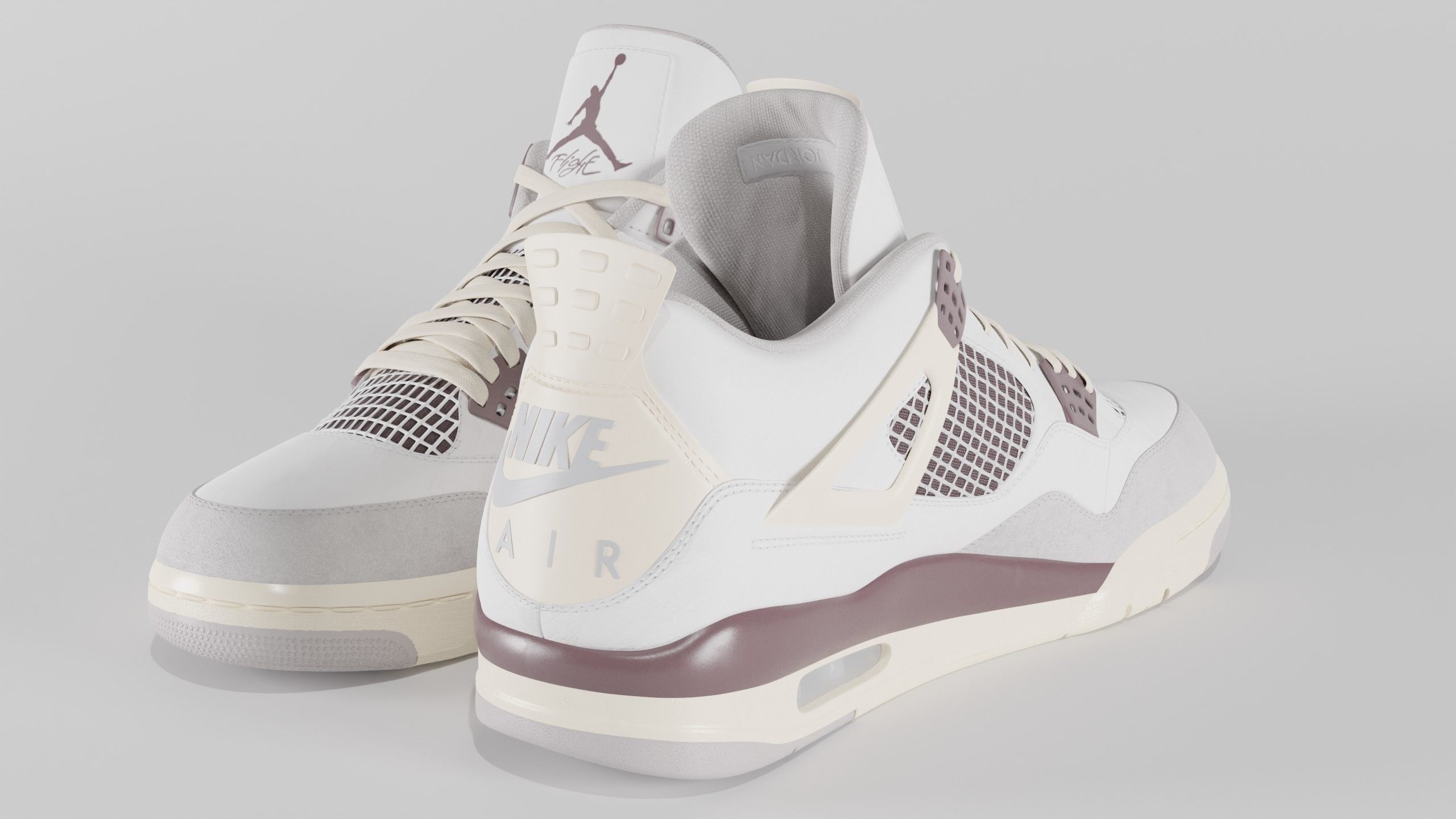 3D model Jordan 4 A Ma Maniere Unreleased VR / AR / low-poly | CGTrader