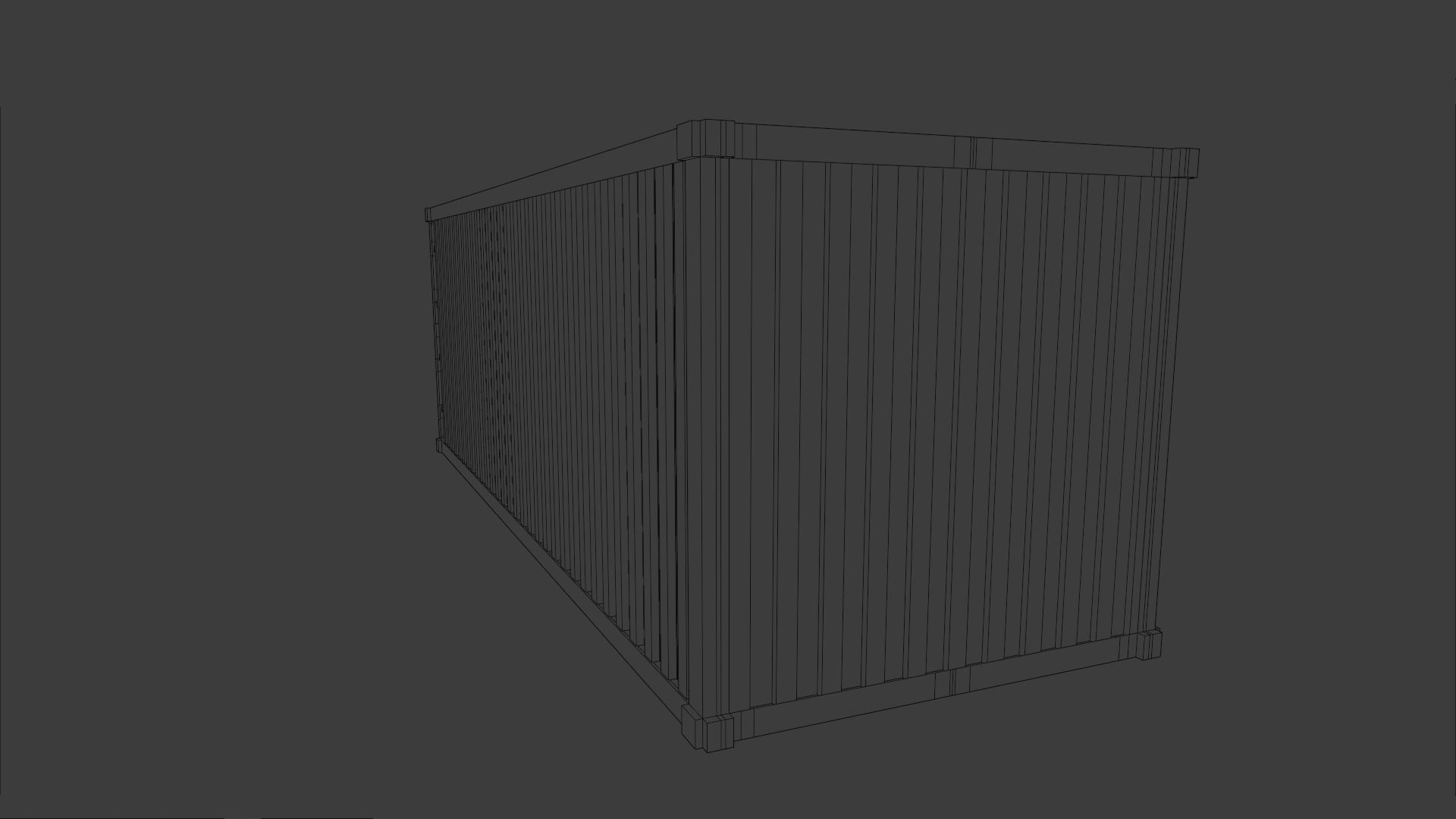 3D model Cargo Container VR / AR / low-poly | CGTrader