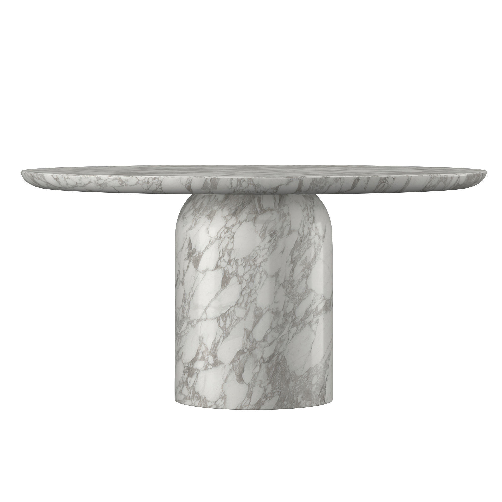 CUPOLA CARVED ROUND DINING TABLE 3D model CGTrader